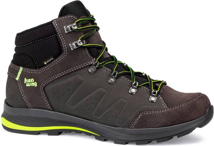 Hanwag Torsby GTX Asphalt yellow Schoenen Wandelschoenen Halfhoge schoenen