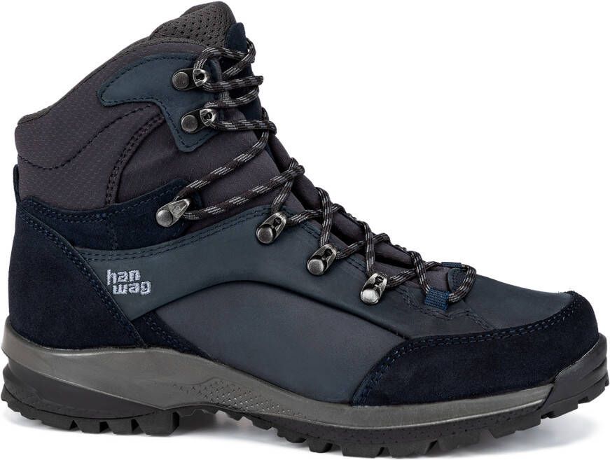 Hanwag Banks Straight Fit Extra Lady LL Wandelschoen Dames Blauw