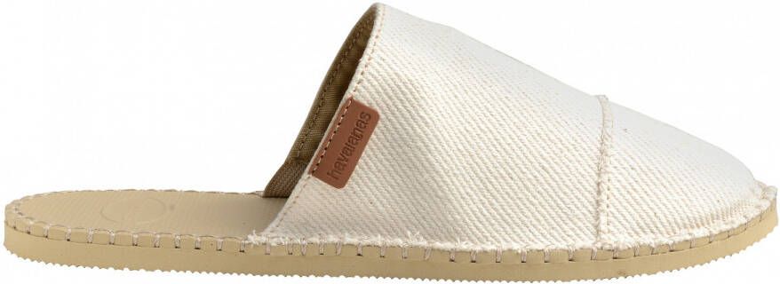 Havaianas Espadrille Mule Eco Sandalen beige wit