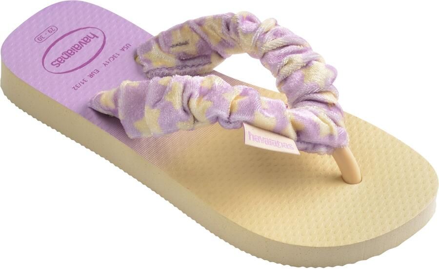 Havaianas Baby Kid's Fluffy Sandalen beige