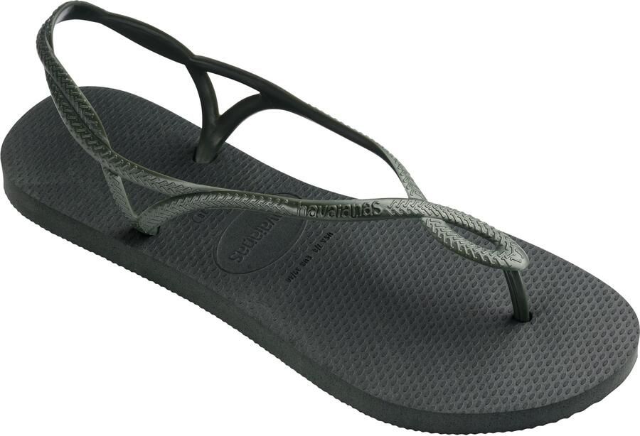 Havaianas Bruine Luna Rubberen Platte Sandalen - Foto 3