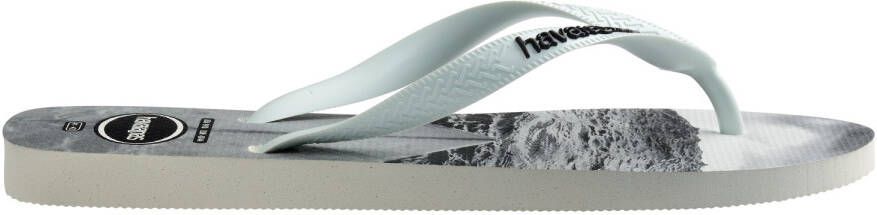 Havaianas HYPE Wit Zwart- Grijs Heren Slippers