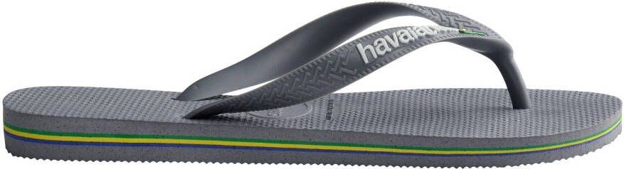 Havaianas Kid's Brasil Logo Sandalen grijs