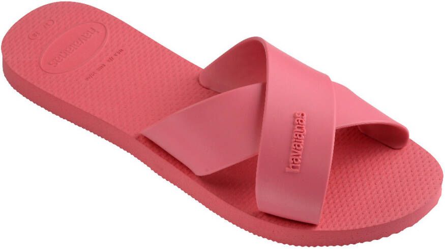 Havaianas Women's Aqua Sandalen roze rood