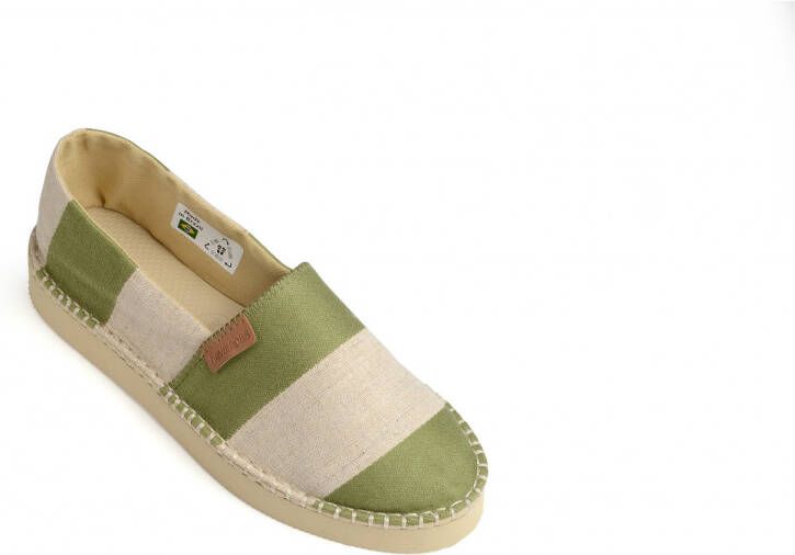 Havaianas Women's Espadrille Classic Flatform Eco Sneakers beige olijfgroen