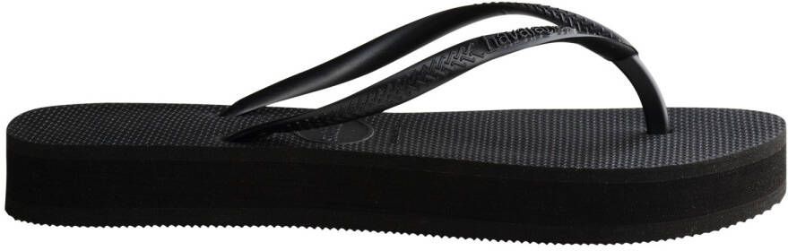 Havaianas Women's Slim Flatform Sandalen zwart