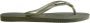 HAVAIANAS Teenslippers Dames Slim Logo Metallic Maat: 41 42 Materiaal: Rubber Kleur: Groen - Thumbnail 7