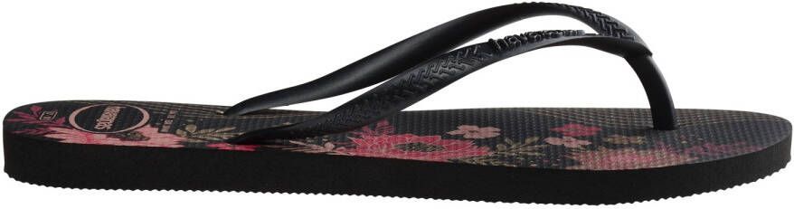 Havaianas Women's Slim Organic Sandalen zwart