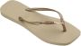 Havaianas Women's Slim Square Sandalen beige - Thumbnail 4