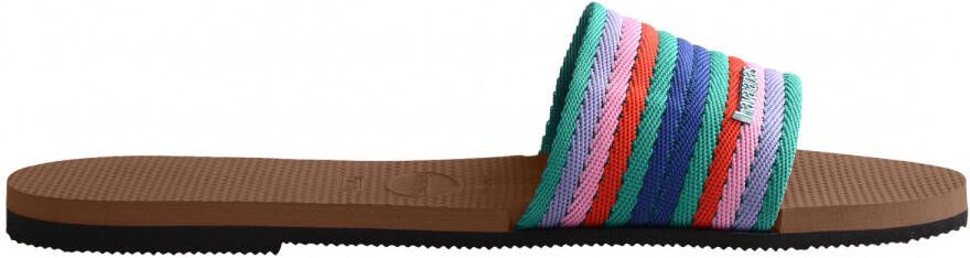 Havaianas NU 21% KORTING Slippers YOU MALTA MIX met kleurrijke band - Foto 6