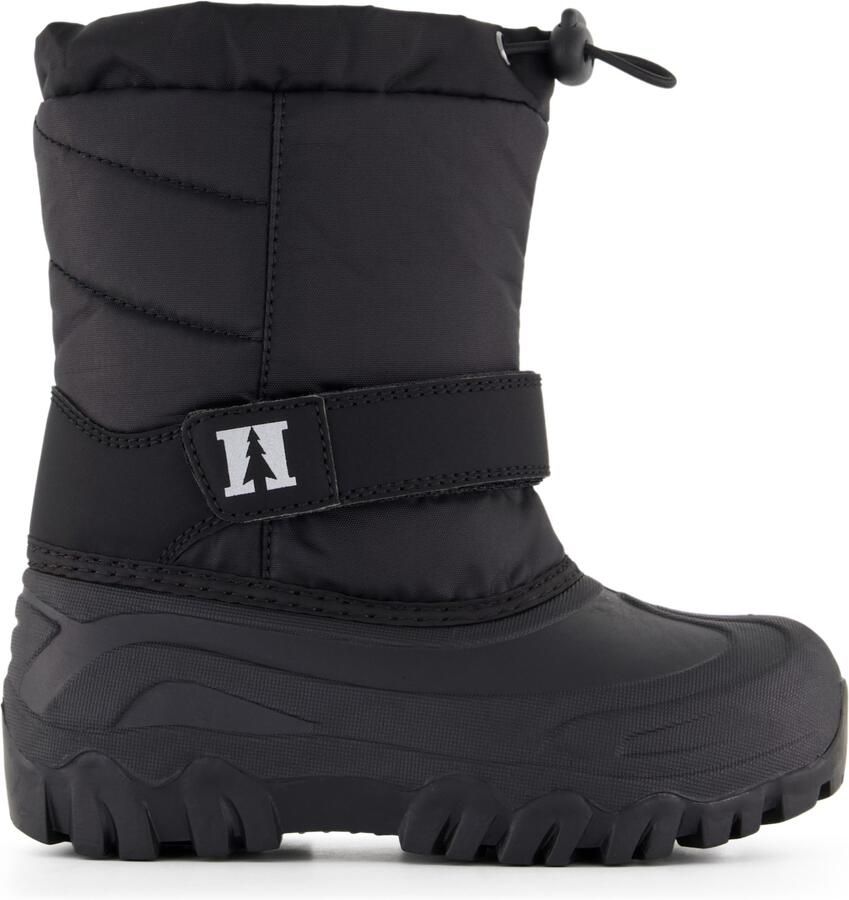 Heber Peak Kid's PinusHe. ThermoWool Snowboots Winterschoenen zwart