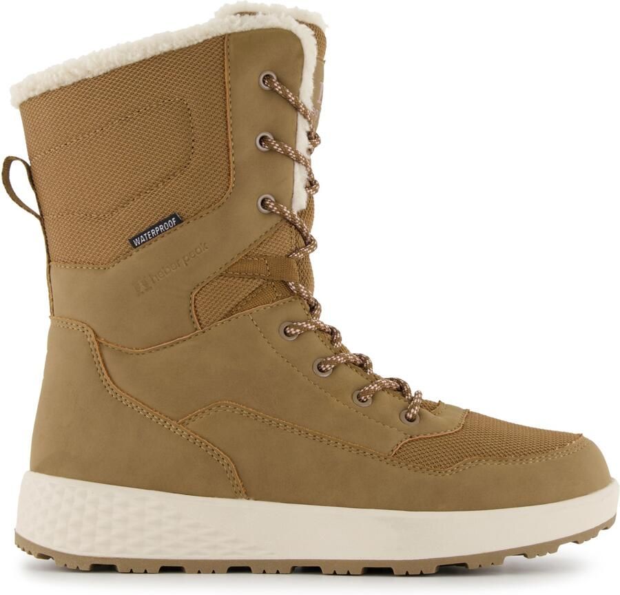 Heber Peak Woman's SylvaHe. High Winter Boots Winterschoenen bruin beige