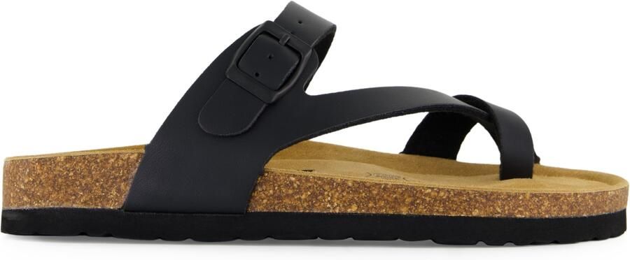 Heber Peak Women's SylvaHe. Cork Toe Sandal Sandalen zwart