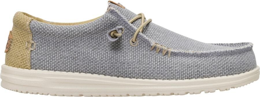 HeyDude Wally Braided Sneakers grijs groen