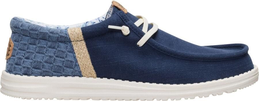 HeyDude Wally Funk Summer Stitch Sneakers blauw multi