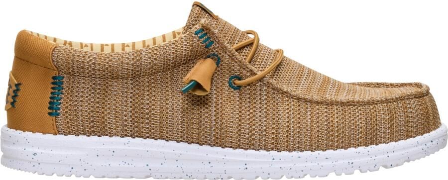 HeyDude Wally Stretch Sox Sneakers bruin beige - Foto 2