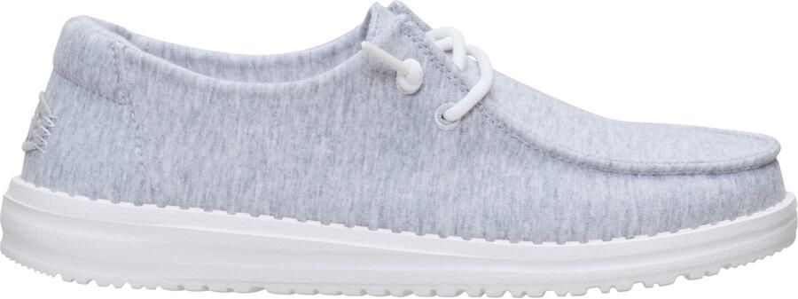 HeyDude Women's Wendy Stretch Jersey Sneakers grijs