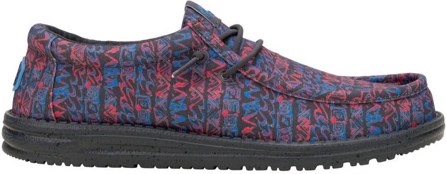 HeyDude Wally Billabong 2 Sneakers purper