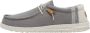 Hey Dude Ademende Baseball-geïnspireerde Wally Break Stitch Sneaker Gray Heren - Thumbnail 4