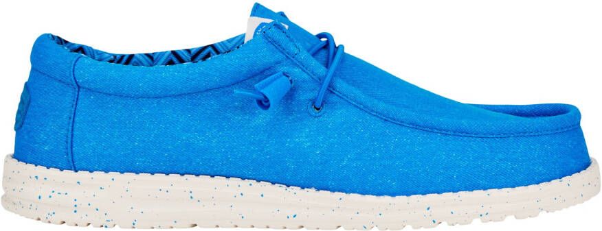 HeyDude Wally Canvas Sneakers blauw