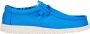 HEYDUDE Wally Canvas Heren Instappers Blue - Thumbnail 3