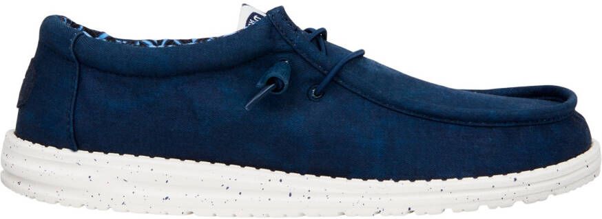 HeyDude Wally Canvas Sneakers blauw