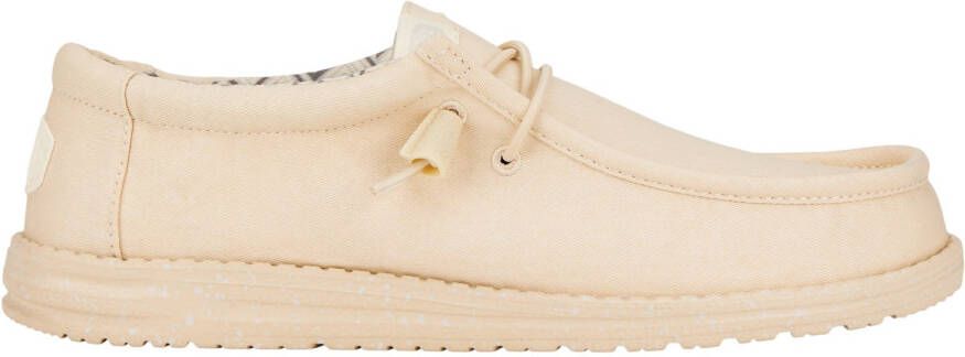 HeyDude Wally Canvas Sneakers beige