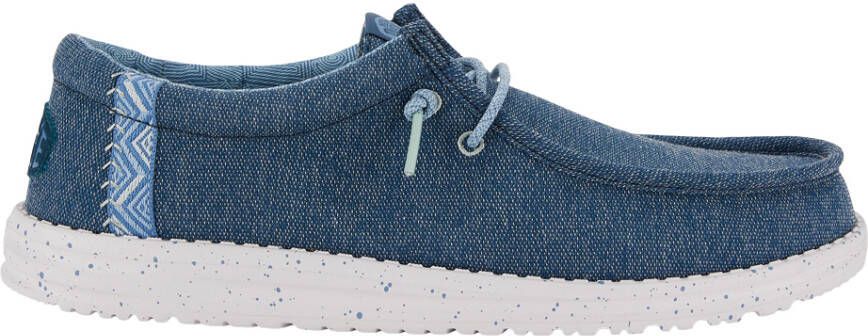 HeyDude Wally Coastline Sneakers blauw