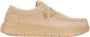 Hey Dude Geveterde Schoenen in Suede Stijl Beige Heren - Thumbnail 3