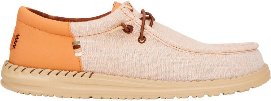 HeyDude Wally Funk Nylon Craft Sneakers beige