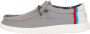 Hey Dude Wally H2O Surf Veterschoenen Gray Heren - Thumbnail 3