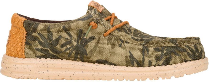 HeyDude Wally Palm Jute Sneakers beige