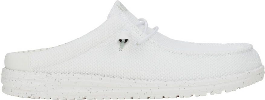 HeyDude Wally Slip Stretch Sox Vrijetijdsschoenen wit