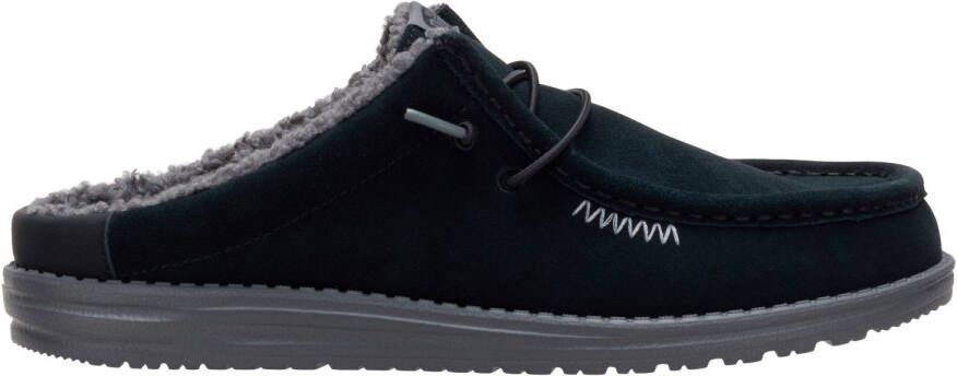 HeyDude Wally Slip Warmth Pantoffels zwart