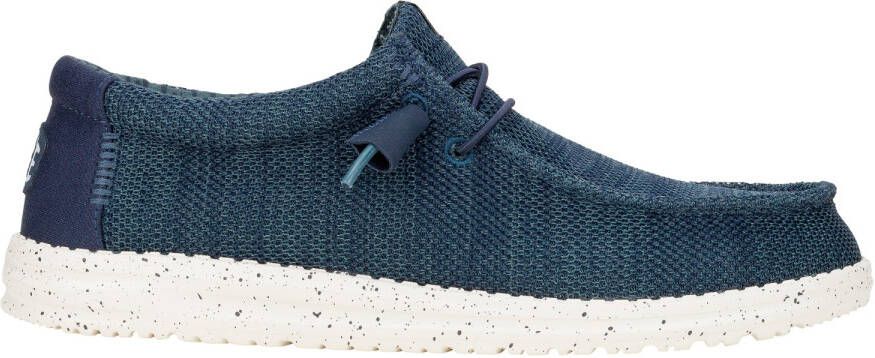 Hey Dude HEYDUDE Wally Stretch Sox heren mocassin Donkerblauw - Foto 5