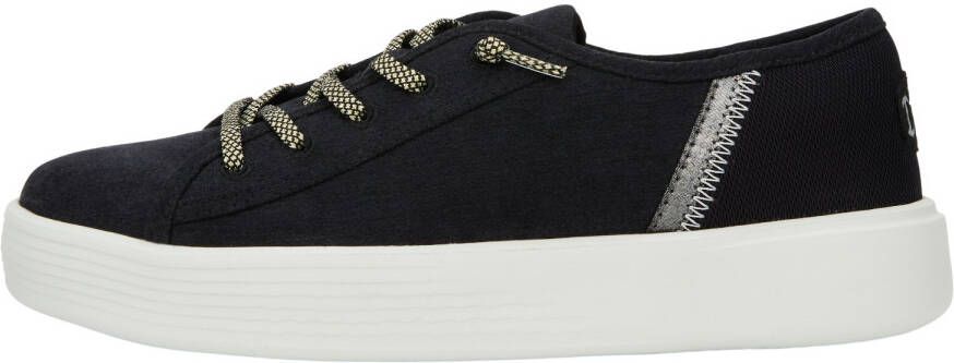 HeyDude Women's Cody Heathered Knit Mesh Sneakers zwart