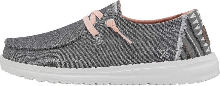 HeyDude Women's Wendy Boho Sneakers grijs