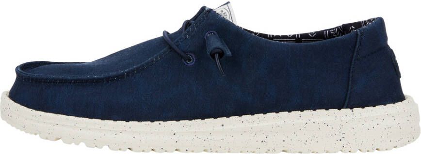 HeyDude Women's Wendy Canvas Sneakers blauw