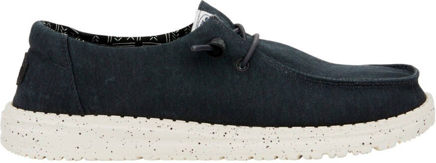 HeyDude Women's Wendy Canvas Sneakers zwart