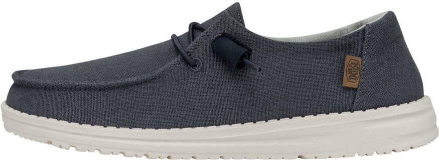 HeyDude Women's Wendy Chambray Sneakers grijs blauw