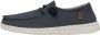 HEYDUDE Hey Dude Wendy Chambray Navy White Instappers Dames - Thumbnail 2