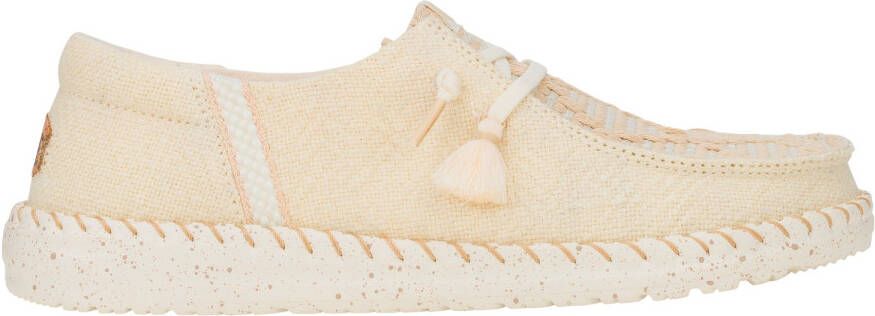 HeyDude Women's Wendy Funk Coastal Jute Sneakers beige