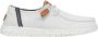 HEYDUDE Wendy Washed Canvas Dames Instapper White - Thumbnail 4