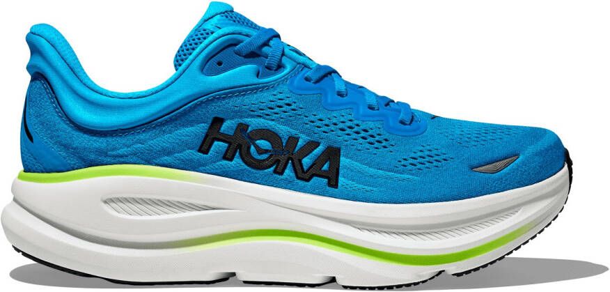 HOKA Bondi 9 Hardloopschoenen Regular blauw