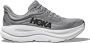 HOKA Bondi 9 Hardloopschoenen Regular grijs - Thumbnail 2