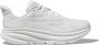 HOKA Lage Sneakers Dames Clifton 9 Maat: 46 2 3 Materiaal: Textiel Kleur: Wit - Thumbnail 2