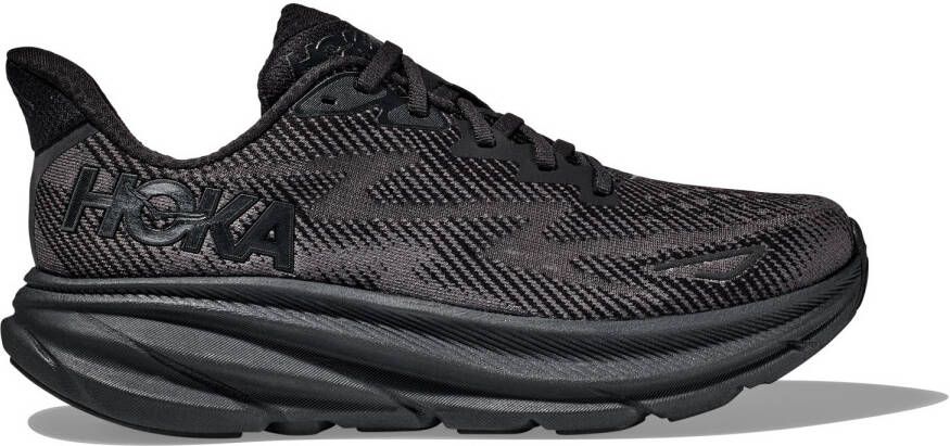 HOKA Clifton 9 Schoenen Zwart Maat: 46 2 3 Mesh Synthetisch Foot Locker - Foto 4