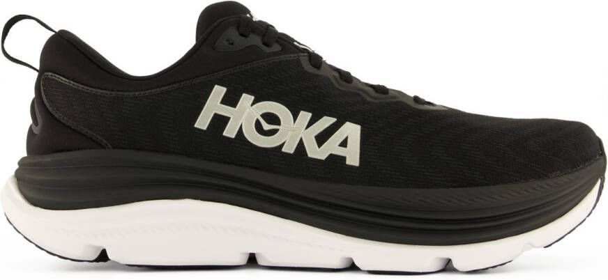 HOKA Gaviota 5 Hardloopschoenen 2 3 Regular zwart grijs - Foto 2
