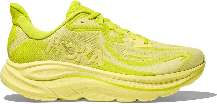HOKA Clifton 10 Hardloopschoenen 2 3 Regular geel