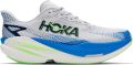 HOKA Mach X 3 Hardloopschoenen Regular grijs blauw - Grijs